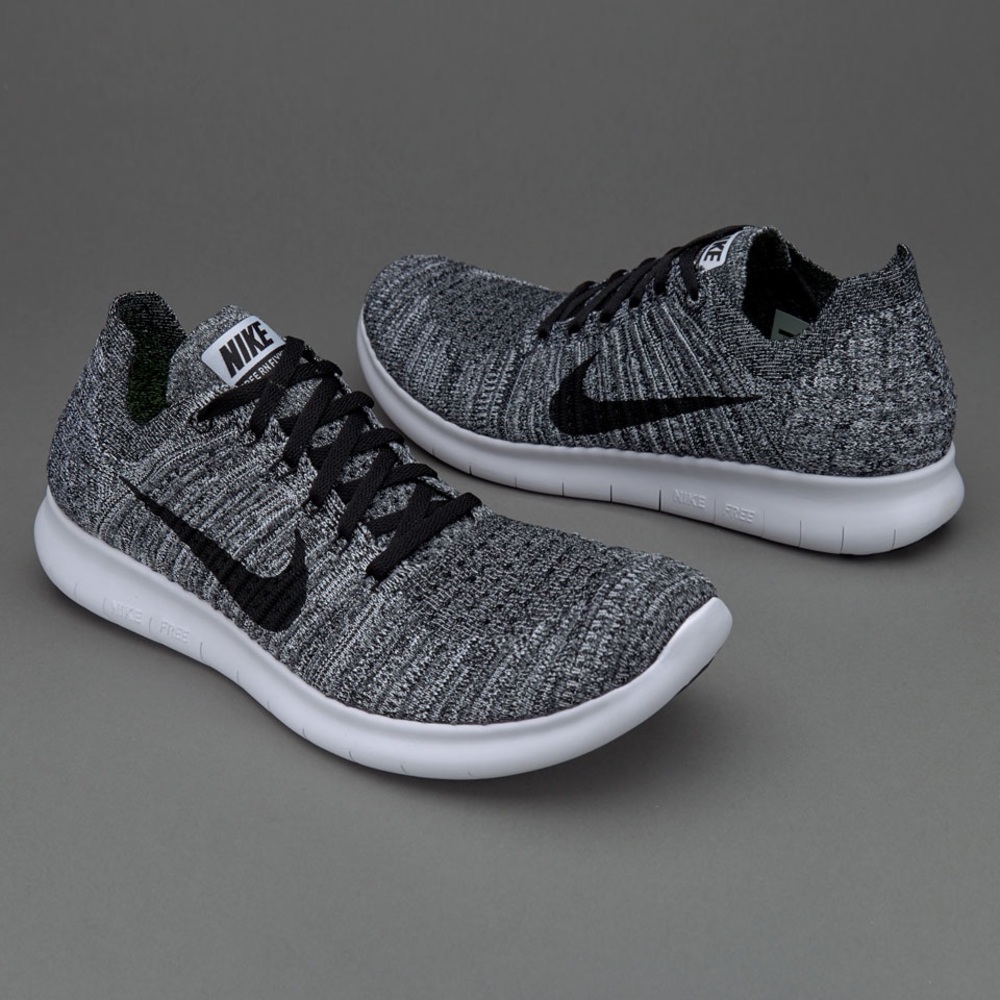 Nike Free RN Flyknit ‘White Black’